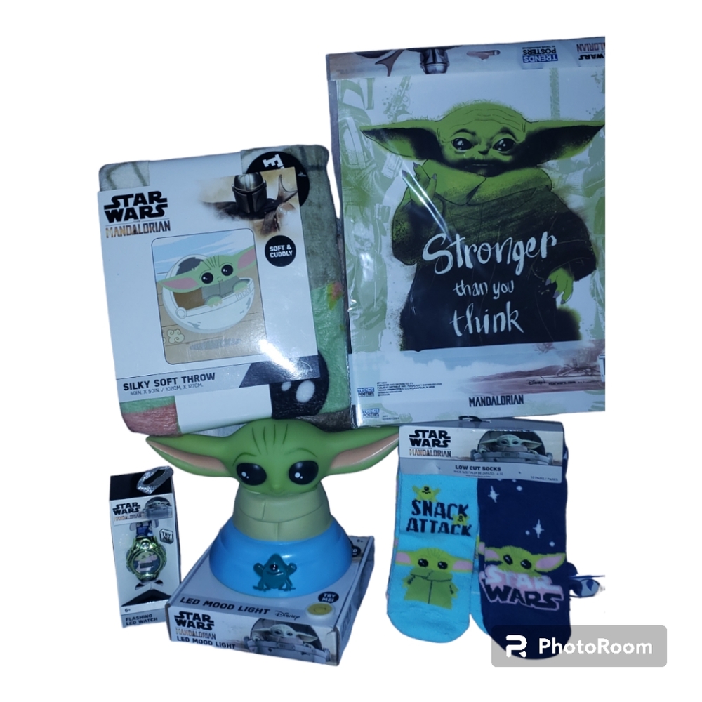 Star Wars Mandalorian Baby Yoda set